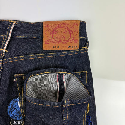 JEAN EVISU SEAGULL - W29XL34