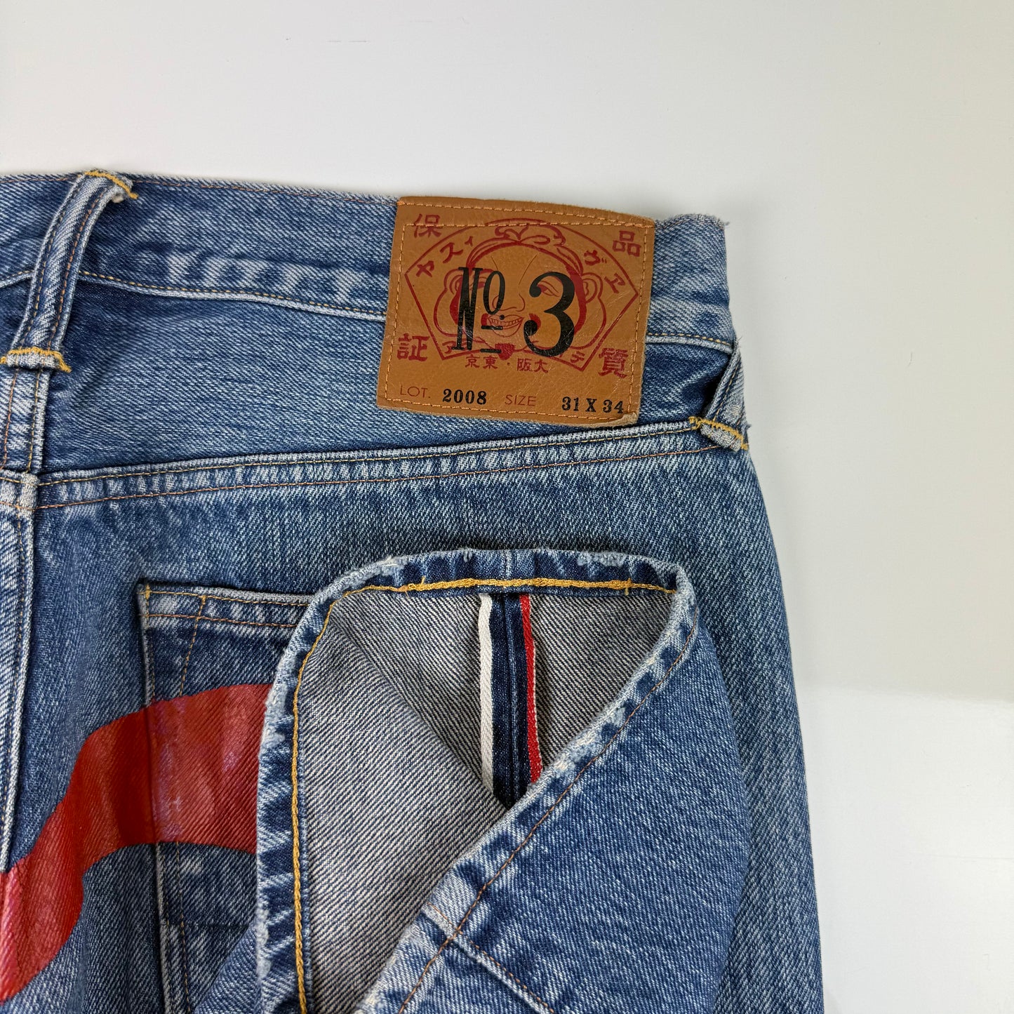 JEAN EVISU DAICOCK - W31XL34