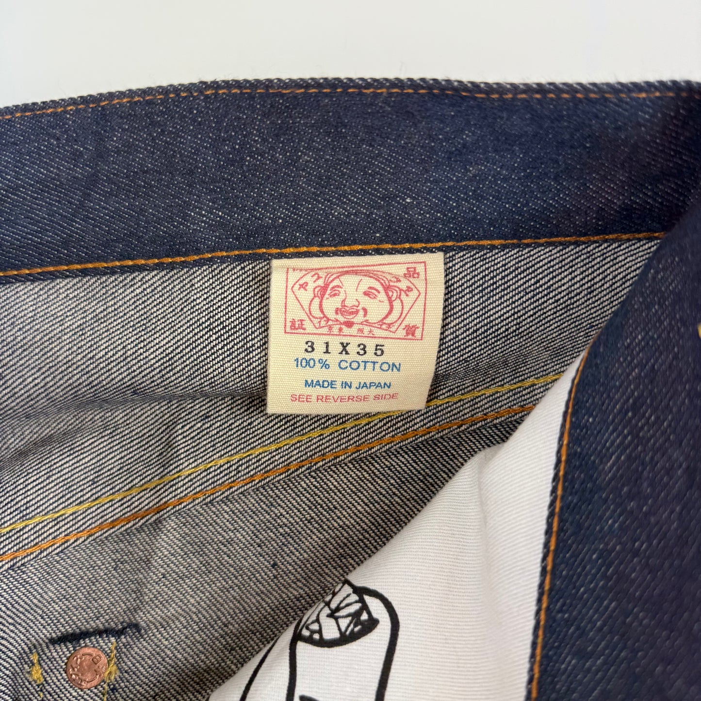 JEAN EVISU SEAGULL - W31XL30