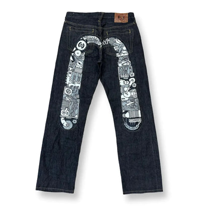 JEAN EVISU DAICOCK - W31 X L30 EVISU