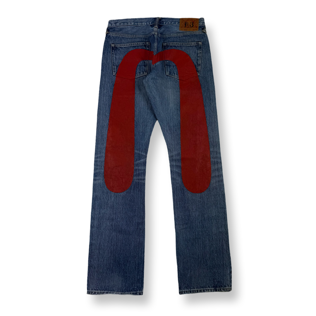 JEAN EVISU DAICOCK - W31XL34