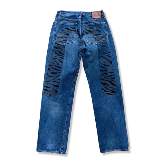 JEAN EVISU DAICOCK - W32 X L30 - BELYBENT