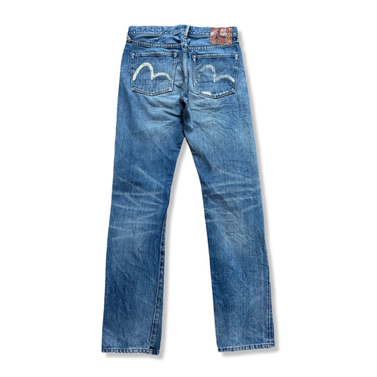 JEAN EVISU DAICOCK - W30 X L32 - BELYBENT