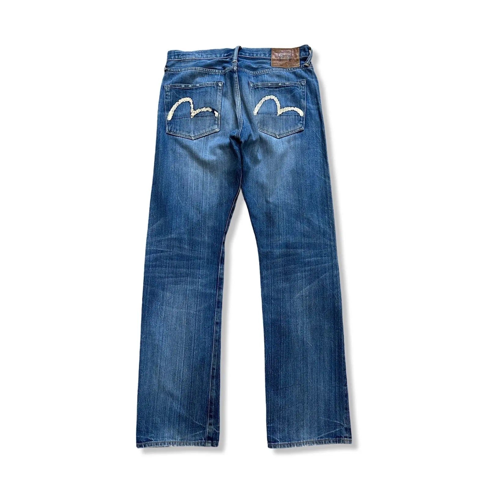 JEAN EVISU SEAGULL - W33 X L30 - BELYBENT