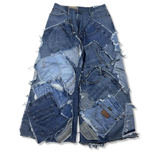 BAGGY PATCHWORK - W34 BELYBENT