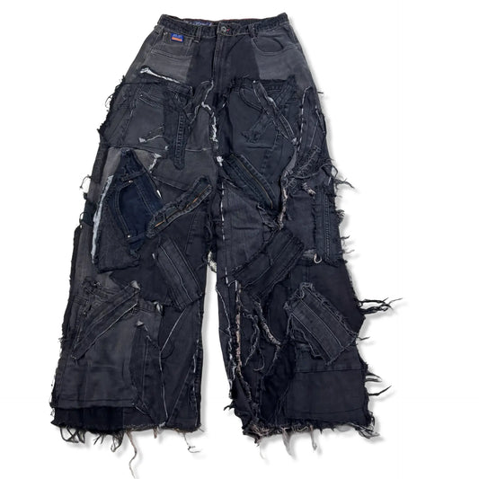 BAGGY PATCHWORK - W30 BELYBENT