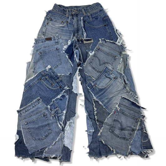 BAGGY PATCHWORK - W28 BELYBENT
