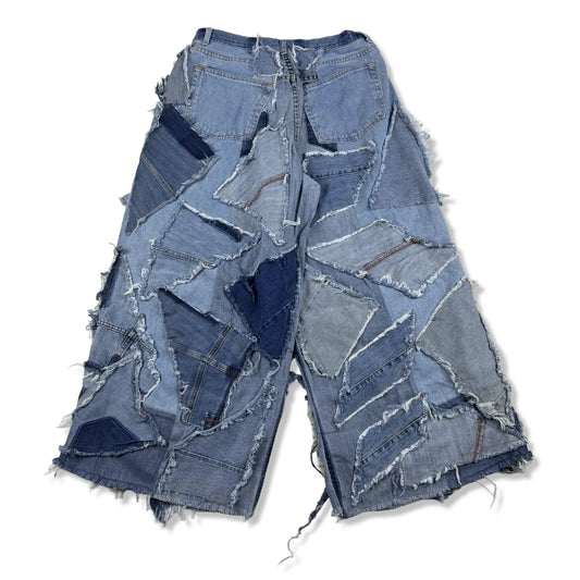 BAGGY PATCHWORK - W34 BELYBENT