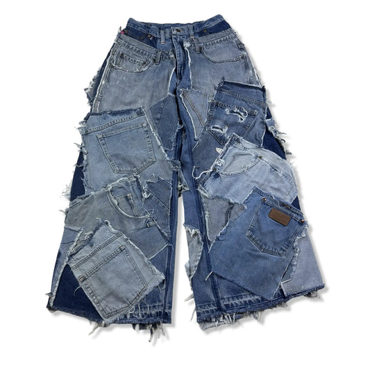 BAGGY PATCHWORK - W28 BELYBENT