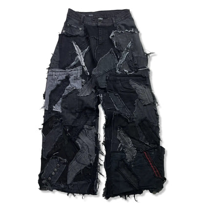 BAGGY PATCHWORK - W26 BELYBENT