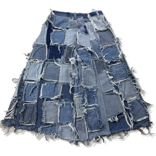 UPCYCLED JORT - W26 BELYBENT