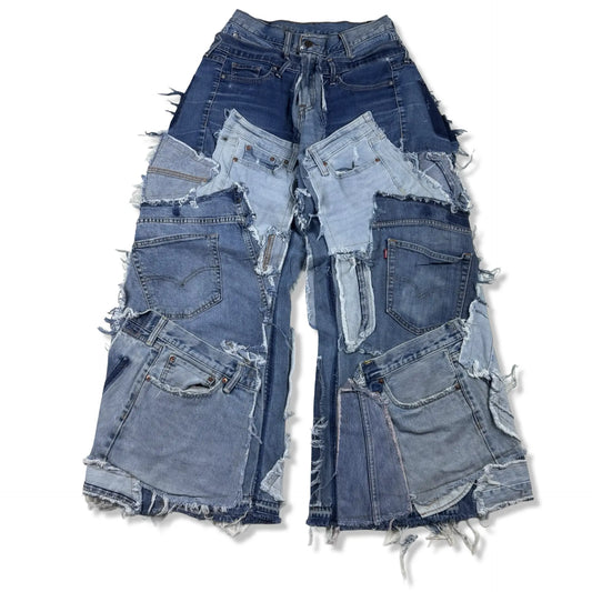 BAGGY PATCHWORK - W30 BELYBENT