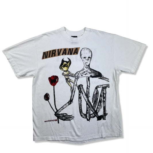 PRINTED T-SHIRT NIRVANA - XL BELYBENT