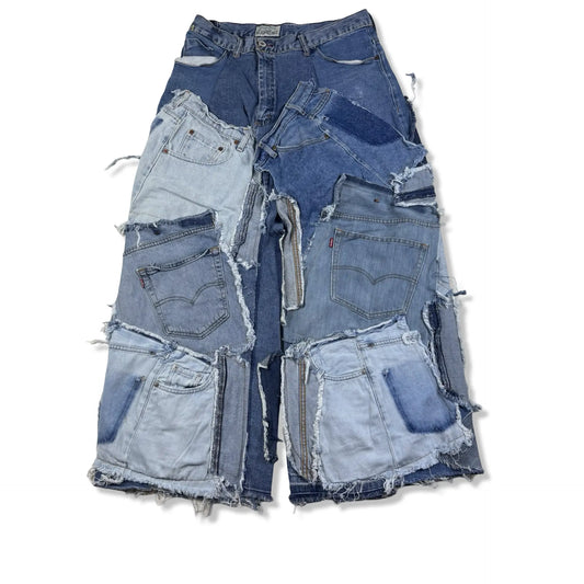 BAGGY PATCHWORK - W34 BELYBENT