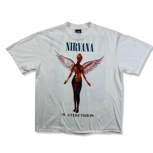 PRINTED T-SHIRT NIRVANA - XL BELYBENT