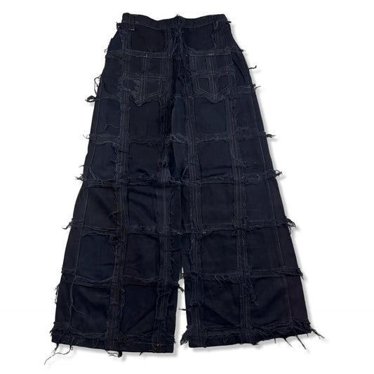 BAGGY PATCHWORK - W32 BELYBENT