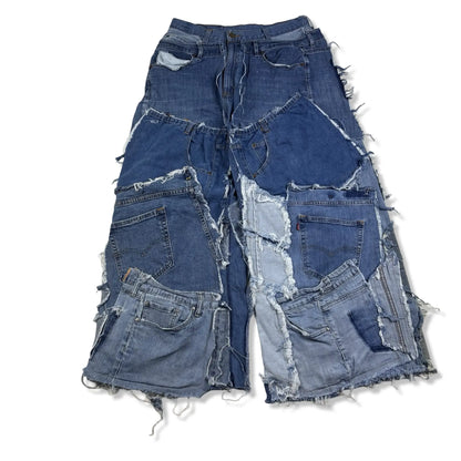 BAGGY PATCHWORK - W34 BELYBENT