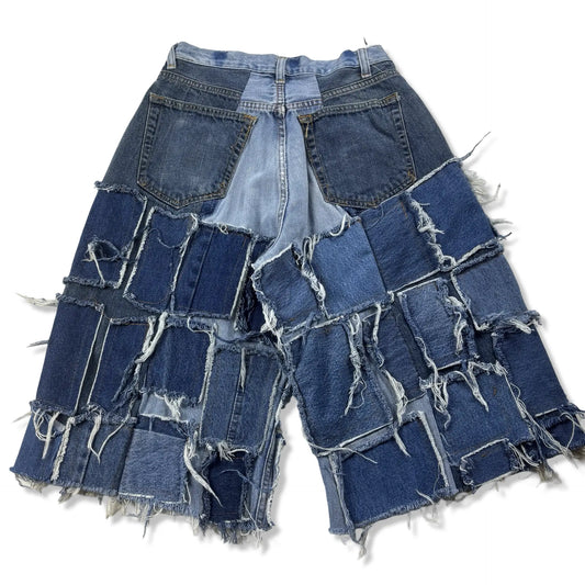 UPCYCLED JORT - W28 BELYBENT