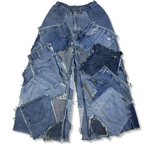 BAGGY PATCHWORK - W28 BELYBENT