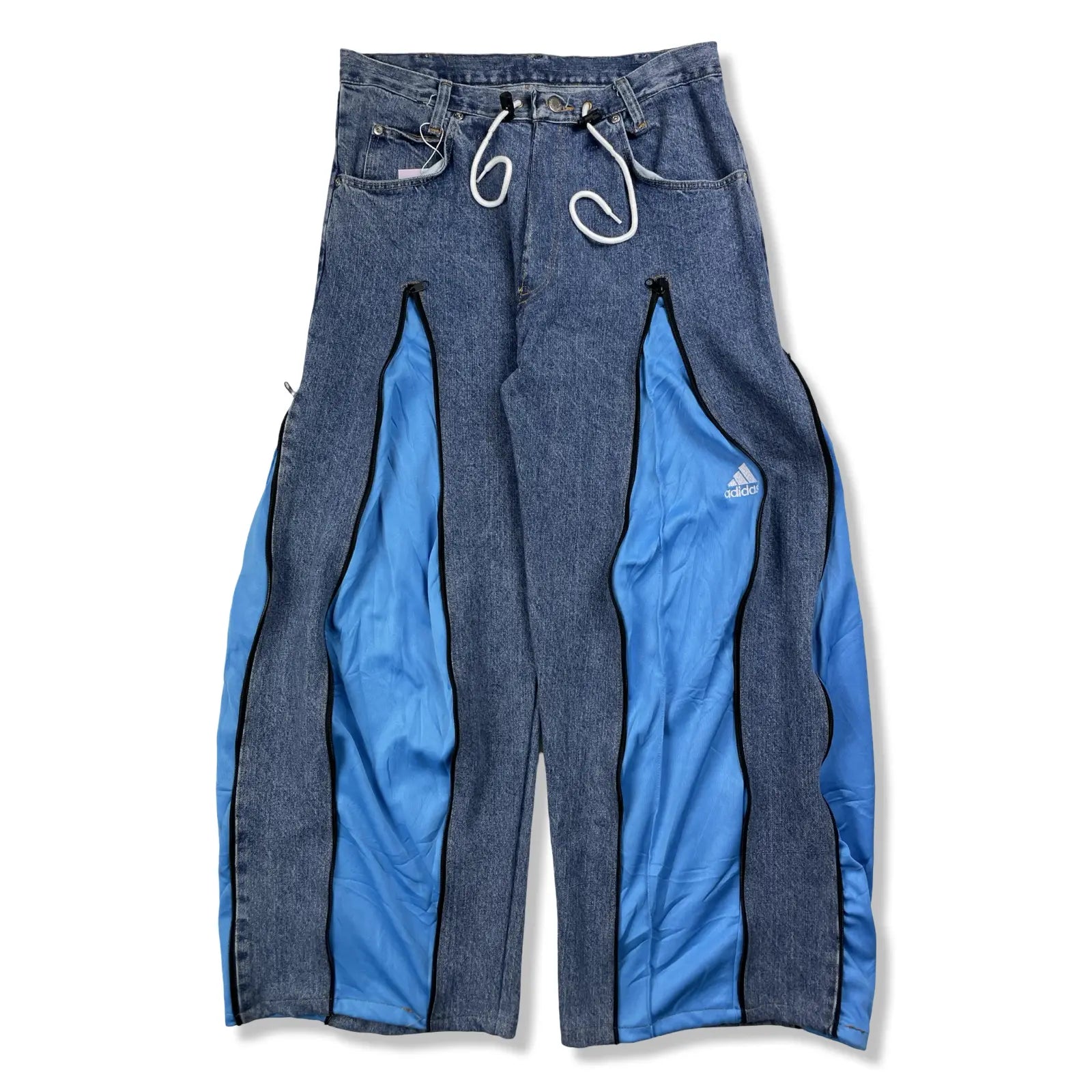 BAGGY PATCHWORK - W32 BELYBENT