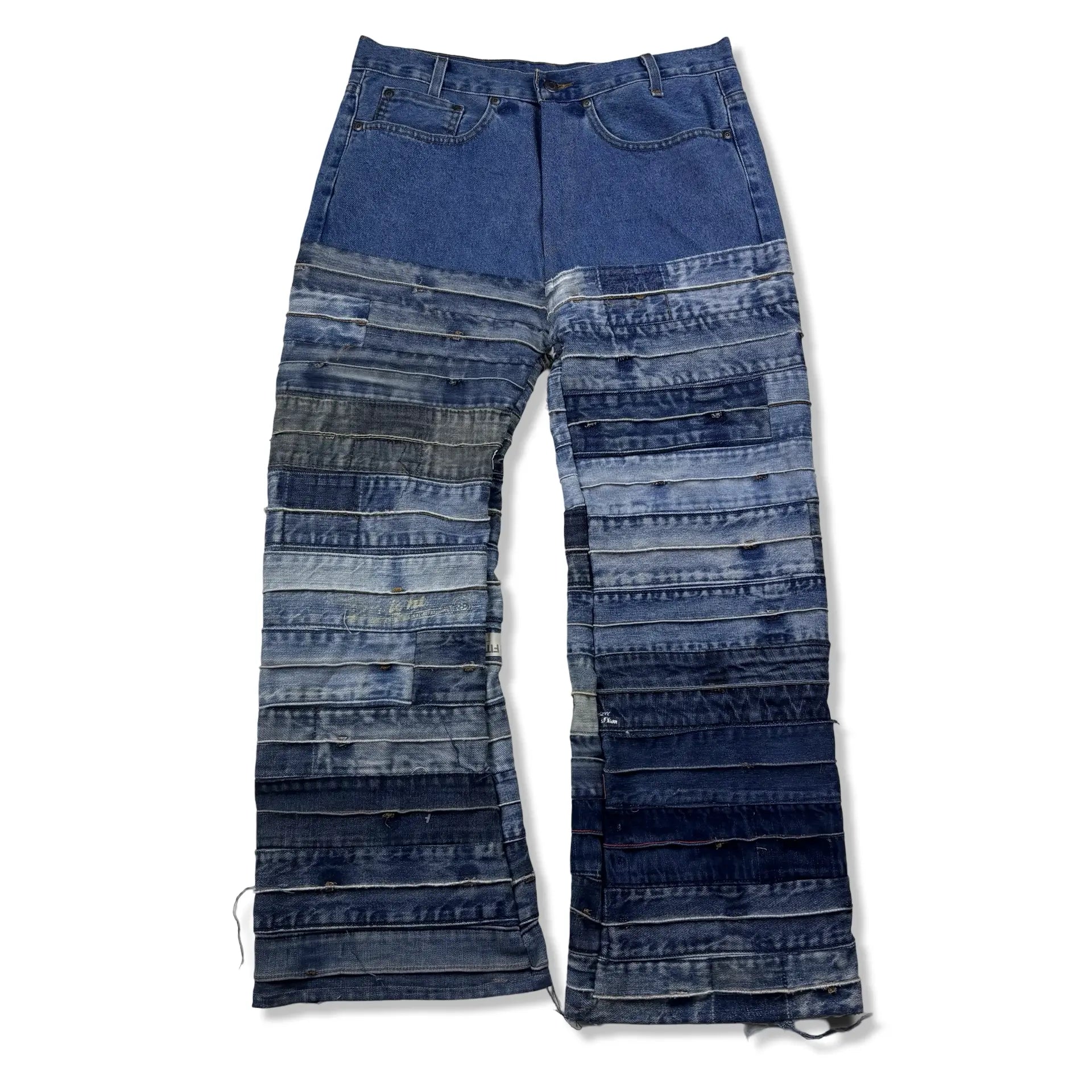 BAGGY PATCHWORK - W28 BELYBENT