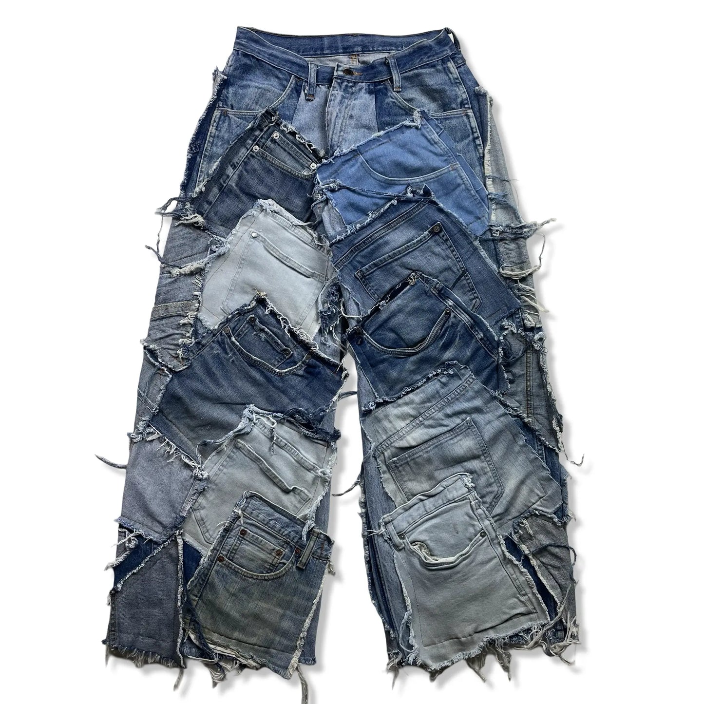 BAGGY PATCHWORK - W30 BELYBENT