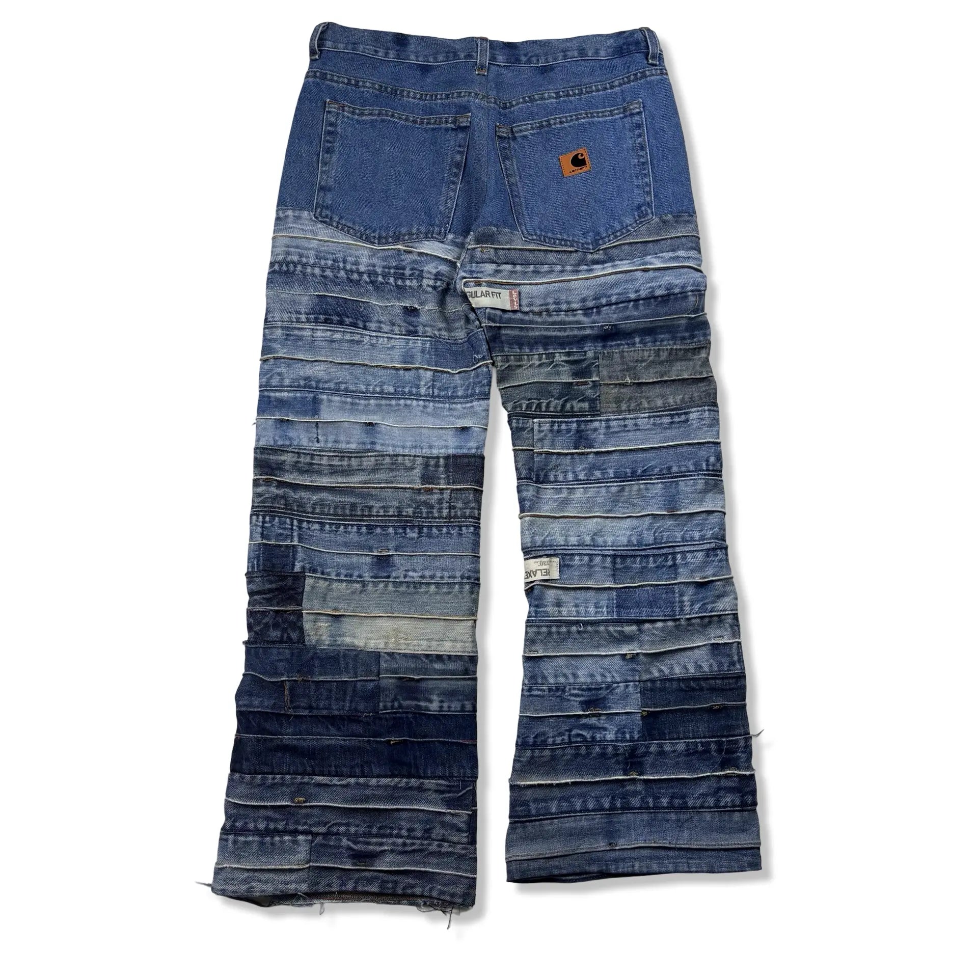 BAGGY PATCHWORK - W28 BELYBENT