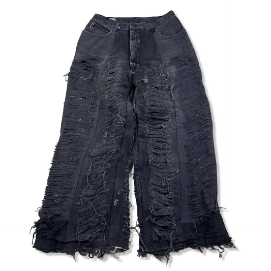 BAGGY PATCHWORK - W32 BELYBENT