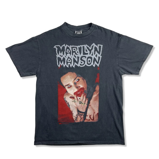 PRINTED T-SHIRT MARILYN MANSON - L BELYBENT