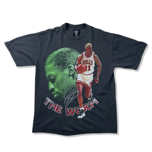 PRINTED T-SHIRT NBA RODMAN - XL BELYBENT