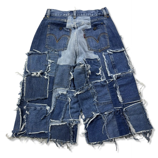 UPCYCLED JORT - W28 BELYBENT