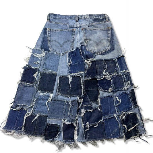 UPCYCLED JORT - W32 BELYBENT