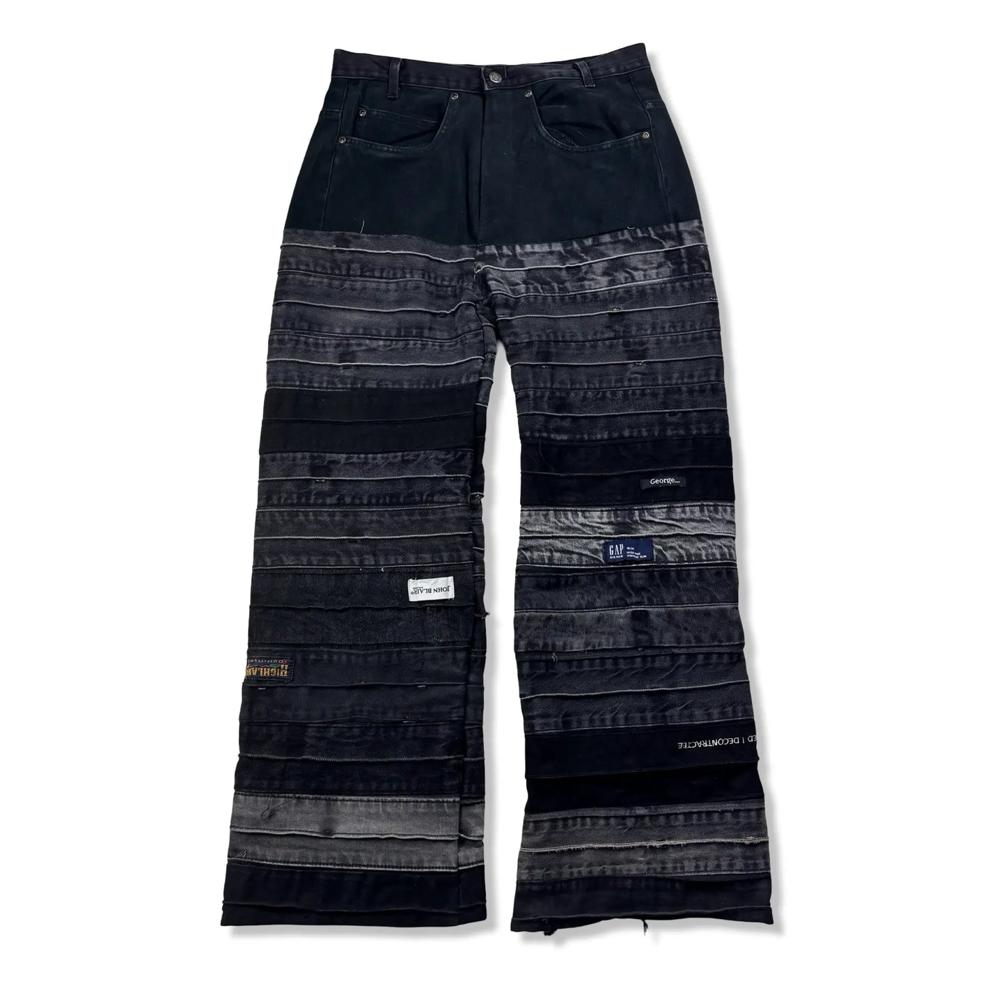 BAGGY PATCHWORK - W34 BELYBENT