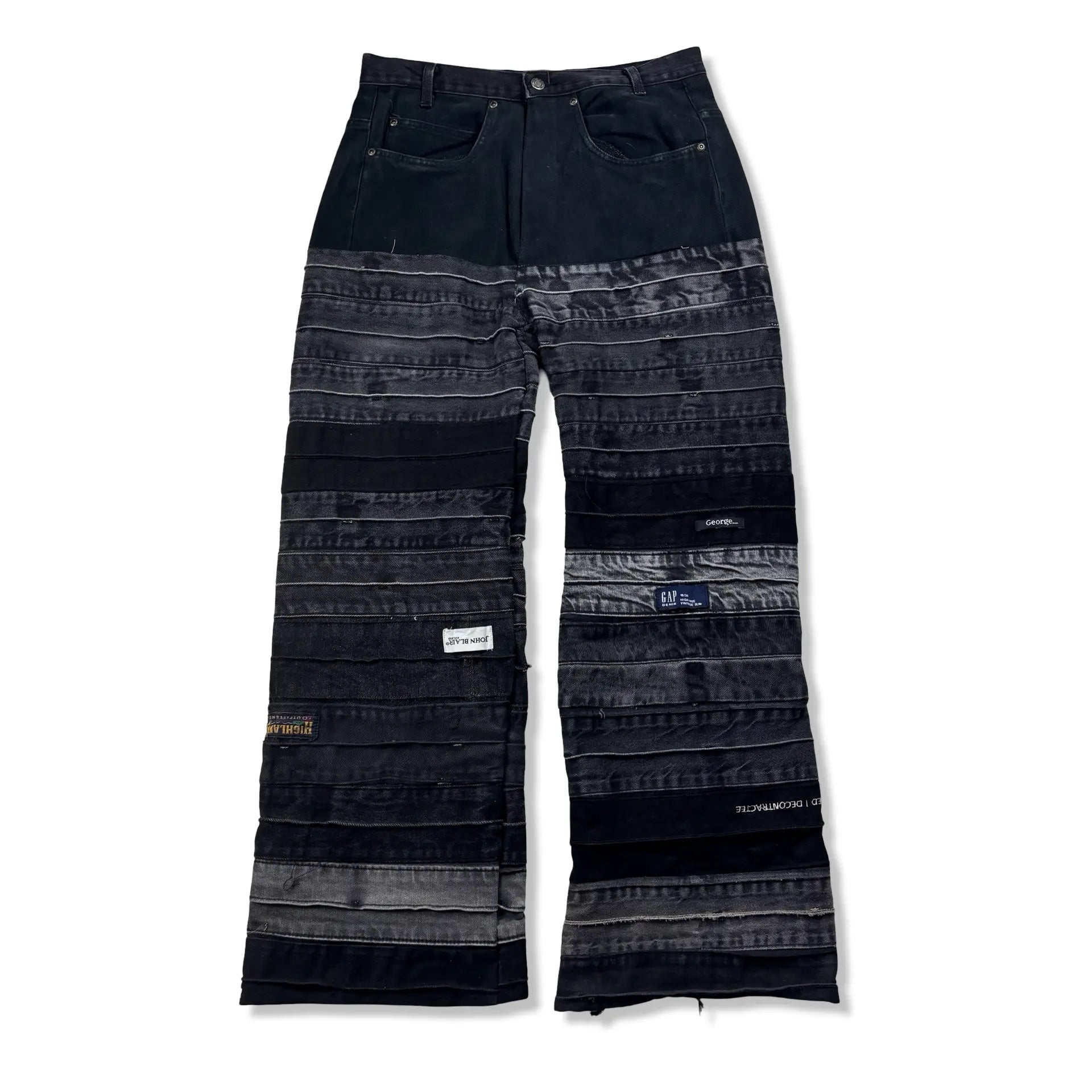 BAGGY PATCHWORK - W34 BELYBENT