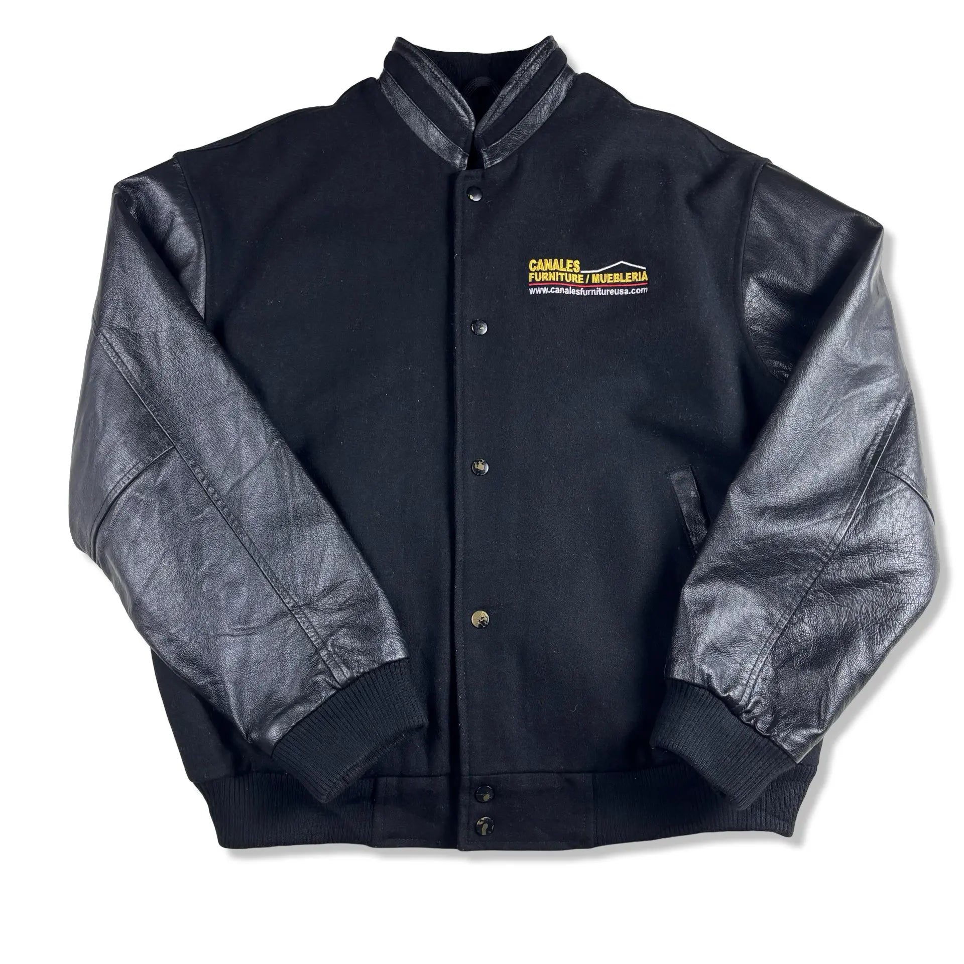 VESTE EN CUIR - L BELYBENT